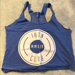 Gym tank top crop